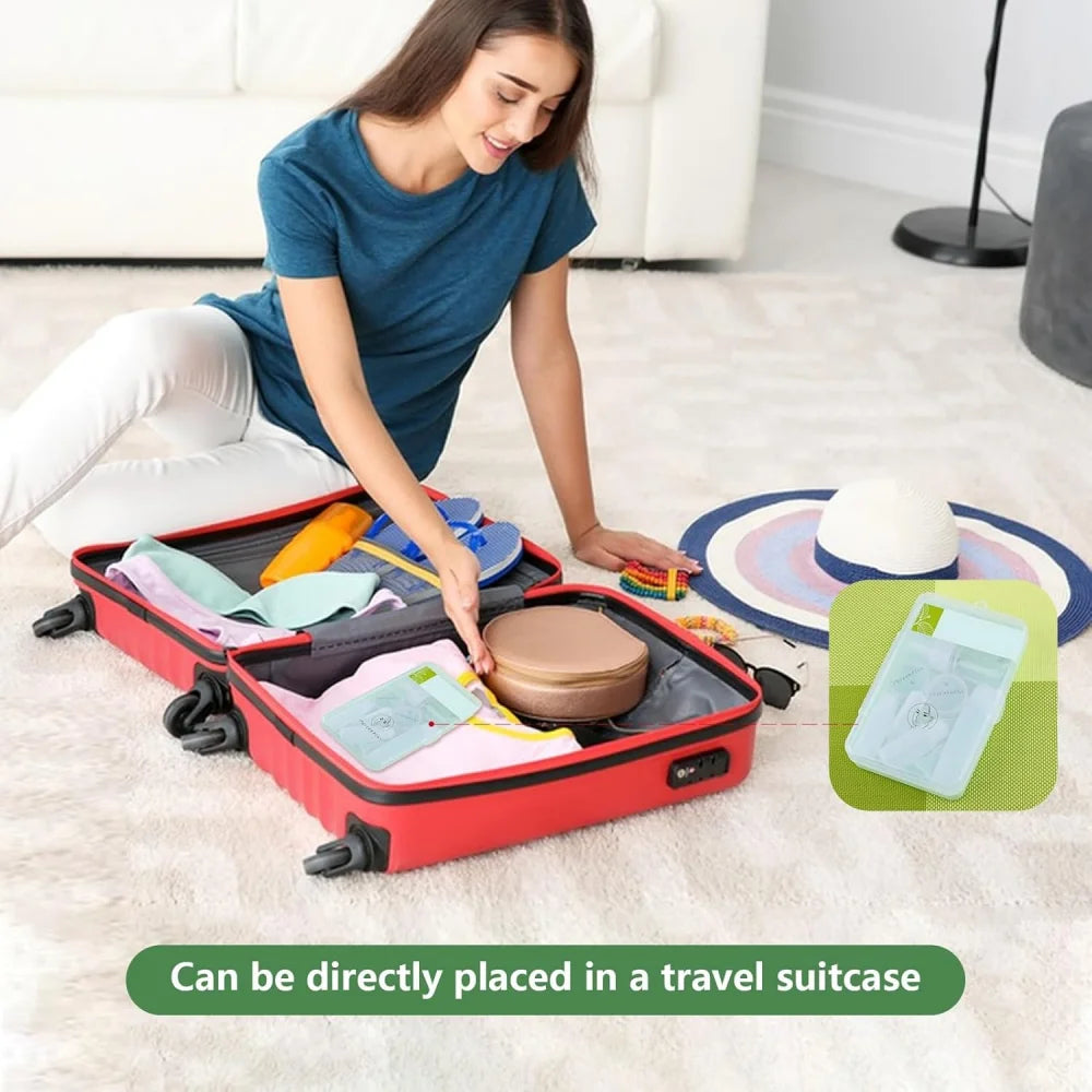 10-Pack Leak-Proof Travel Toiletry Bottles Refillable Container Kit