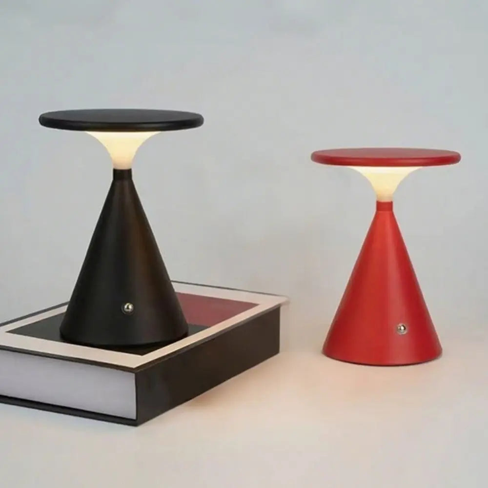 Flying Saucer Cordless Table Lamp – Touch Control LED Desk Light