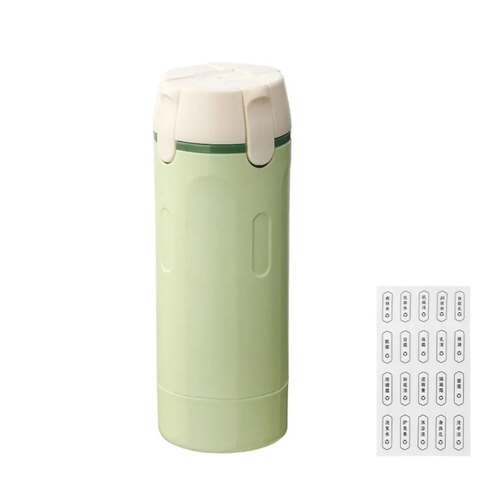 4-in-1 TSA-Approved BPA-Free Travel Dispenser Bottles for Shampoo & Lotion