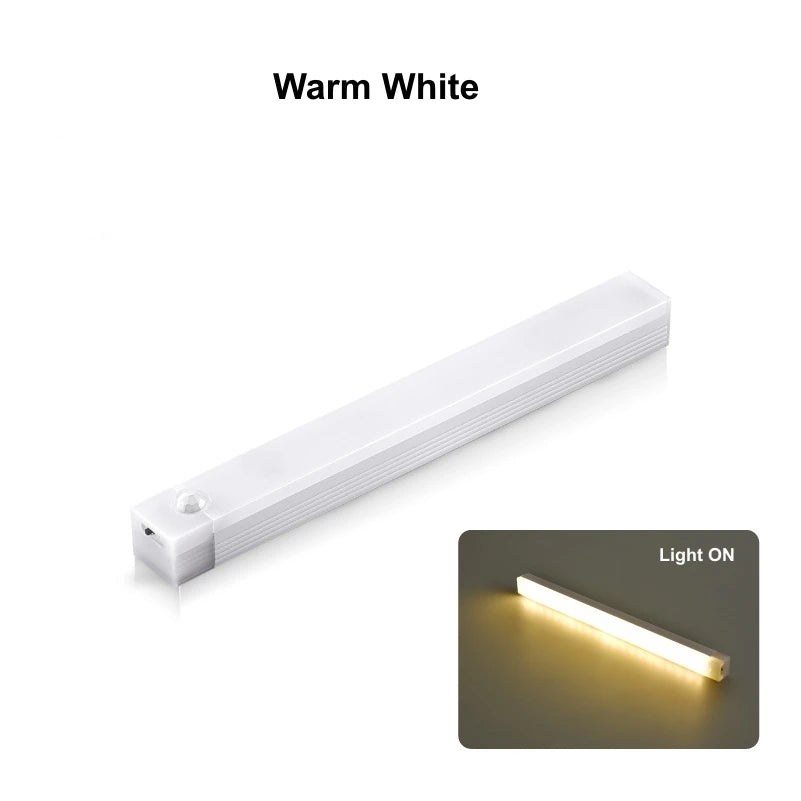 Motion Sensor LED Strip Light | USB Rechargeable | Cabinet, Wardrobe & Staircase