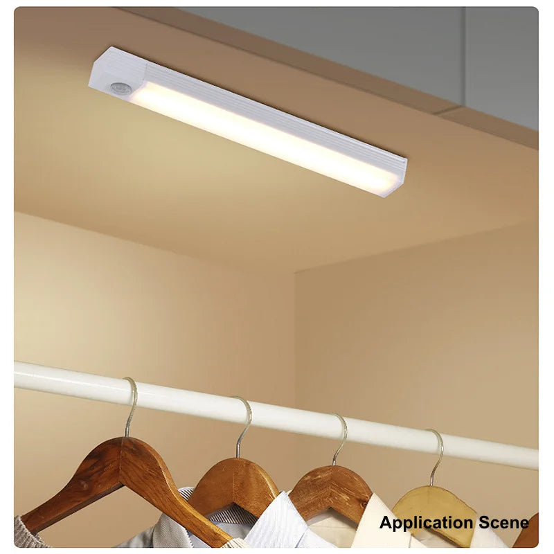 Motion Sensor LED Strip Light | USB Rechargeable | Cabinet, Wardrobe & Staircase