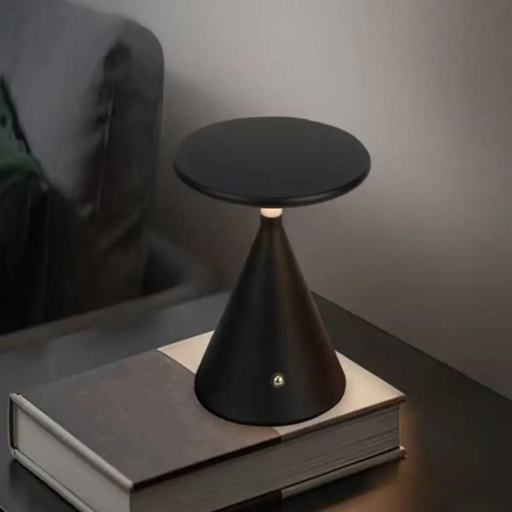 Flying Saucer Cordless Table Lamp – Touch Control LED Desk Light