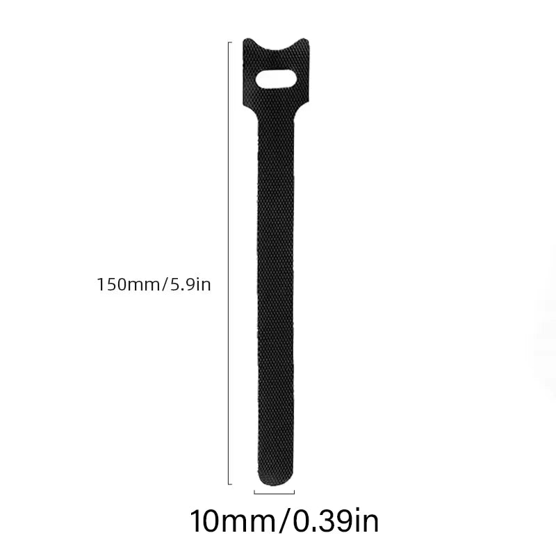 Cable Winder Tape & Wire Ties Cable Management Organizer