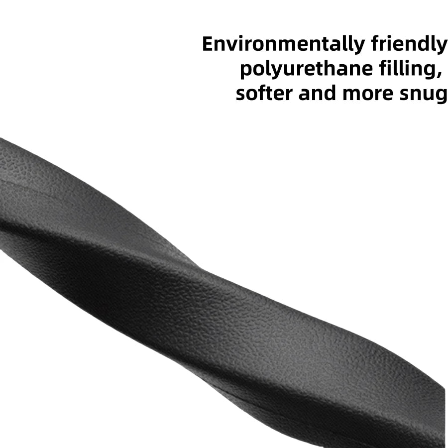 2-Pack Waterproof PU Car Seat Gap Plug Strip with Storage Grooves