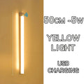 USB Rechargeable Motion Sensor LED Night Light – Dimmable, Wireless
