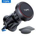 TOPK Magnetic Car Phone Holder | 6 N52 Magnets | Air Vent Mount | Universal Fit