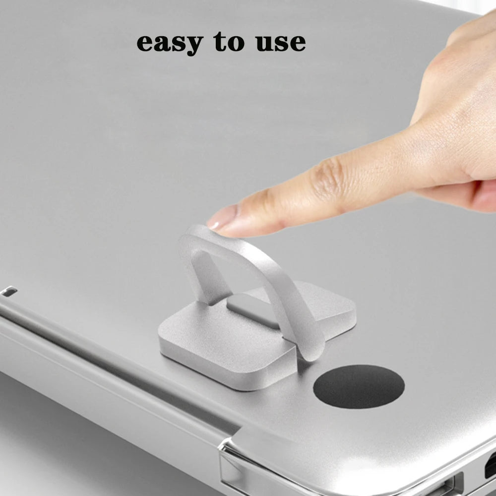Portable Mini Aluminum Laptop Stand with Keyboard Holder