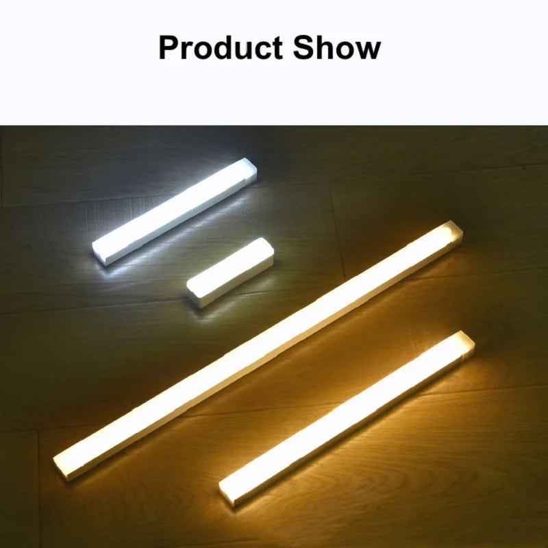 Motion Sensor LED Strip Light | USB Rechargeable | Cabinet, Wardrobe & Staircase