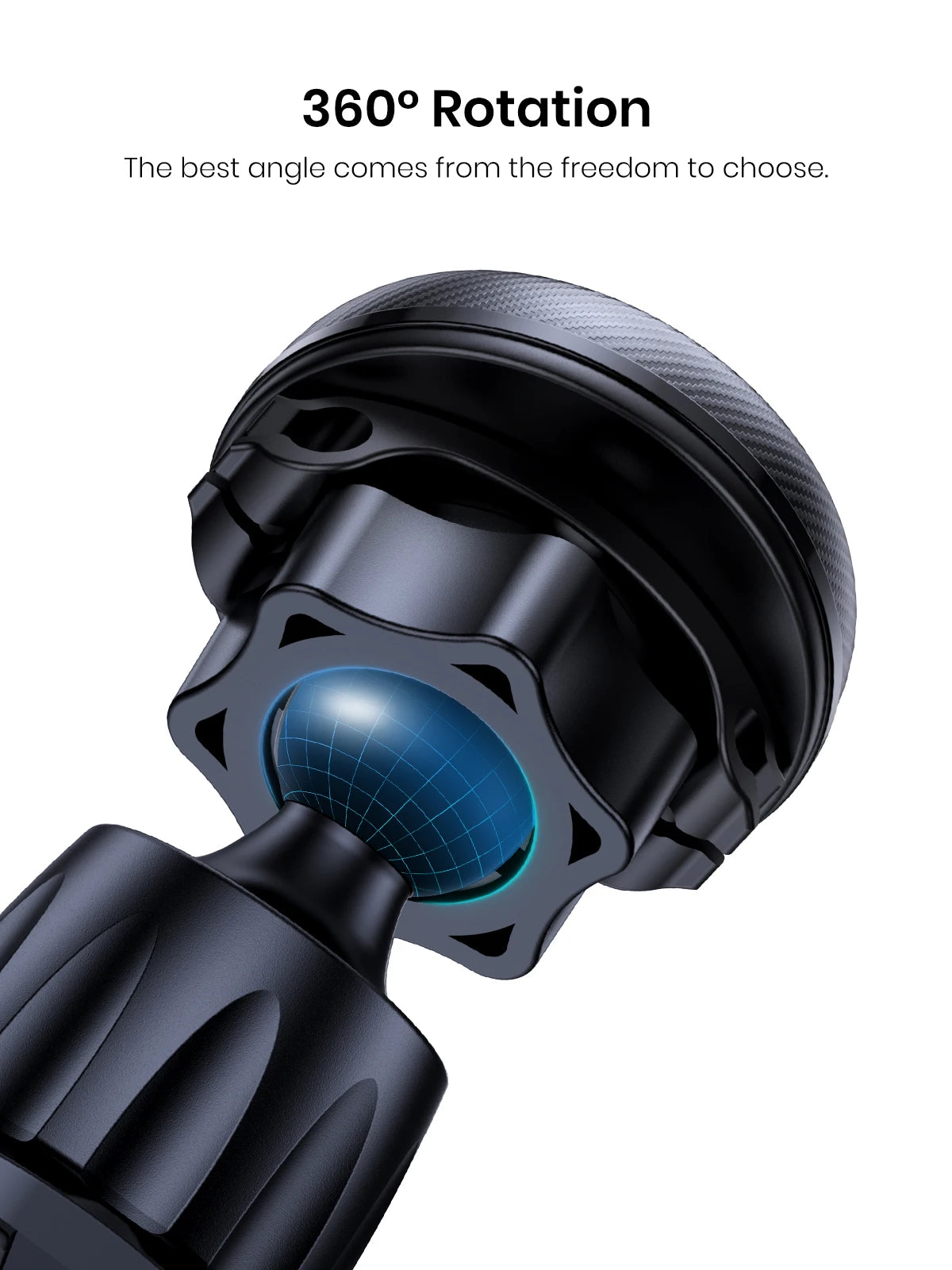 TOPK Magnetic Car Phone Holder | 6 N52 Magnets | Air Vent Mount | Universal Fit