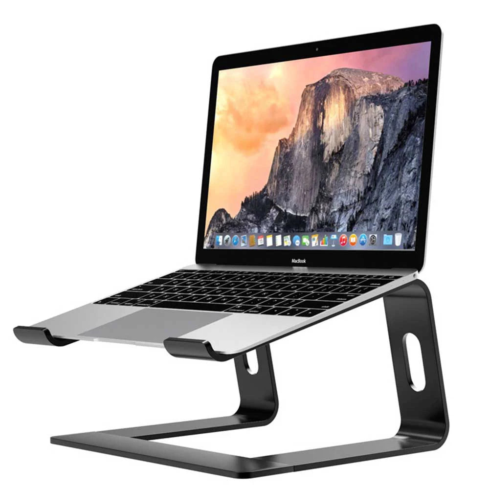 Portable Aluminum Laptop & MacBook Desktop Holder Stand