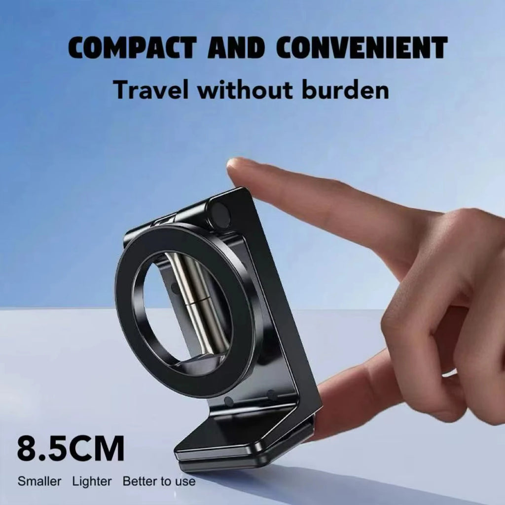 Foldable Magnetic Car Phone Holder – Backseat Mount for Navigation, GPS & Video Recording