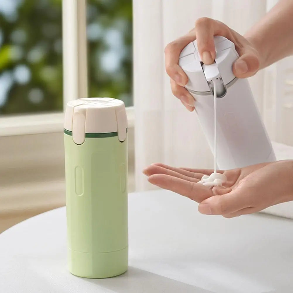 4-in-1 TSA-Approved BPA-Free Travel Dispenser Bottles for Shampoo & Lotion