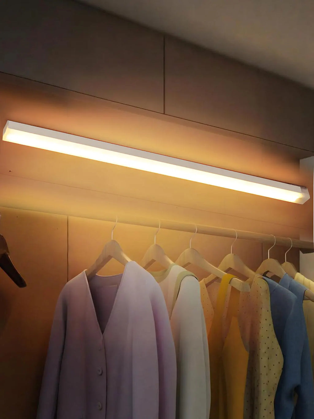 USB Rechargeable Motion Sensor LED Night Light – Dimmable, Wireless