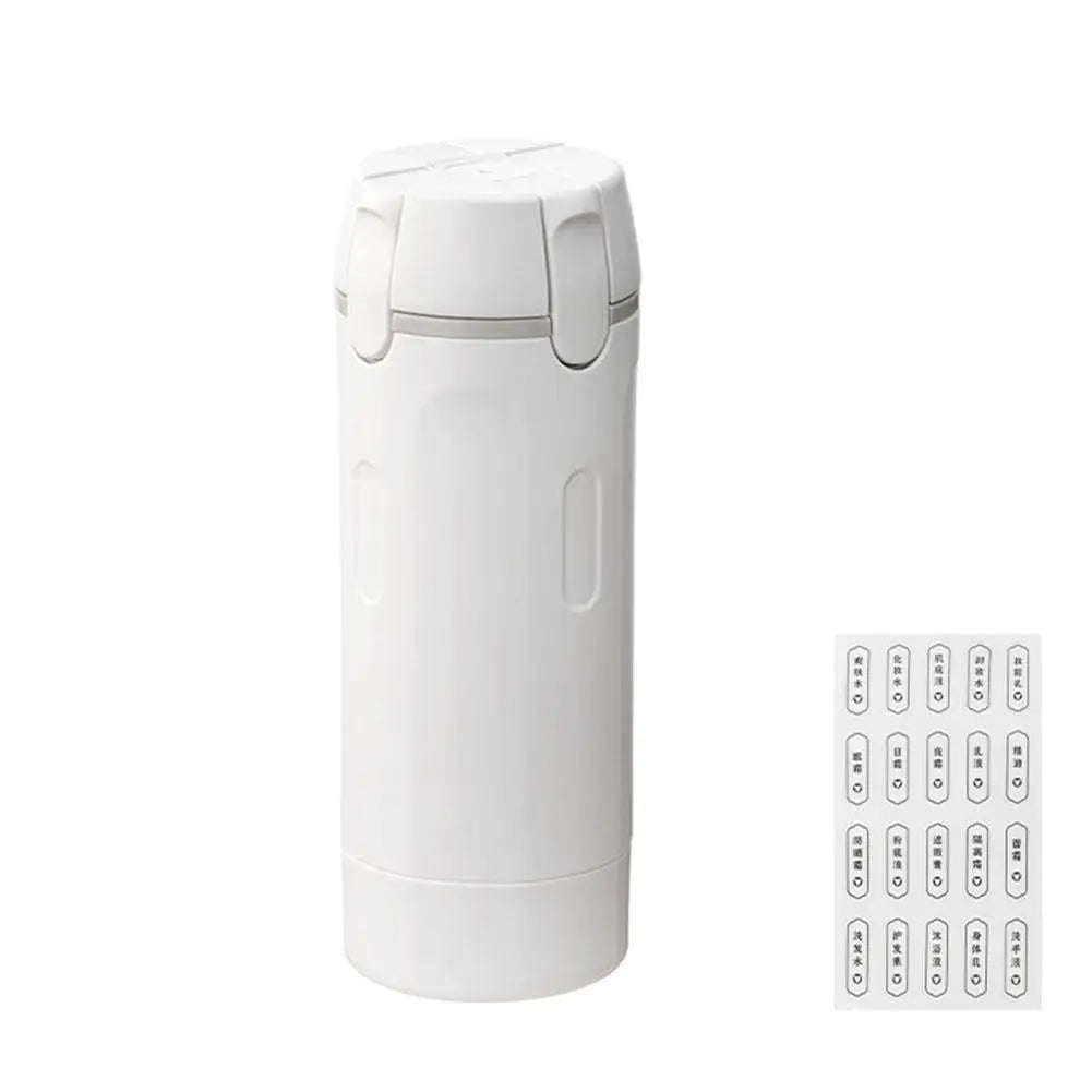 4-in-1 TSA-Approved BPA-Free Travel Dispenser Bottles for Shampoo & Lotion