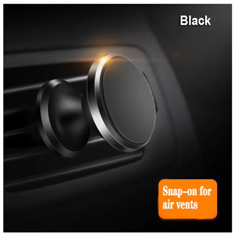 Magnetic Car Phone Holder – Air Vent Clip Mount, 360° Adjustable, Universal Fit