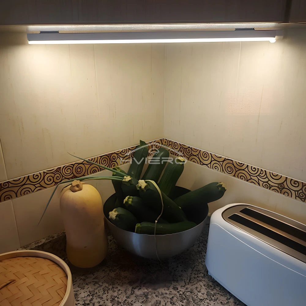 PIR Motion Sensor LED Bar Light – Magnetic Mount, USB Rechargeable, 10–50cm