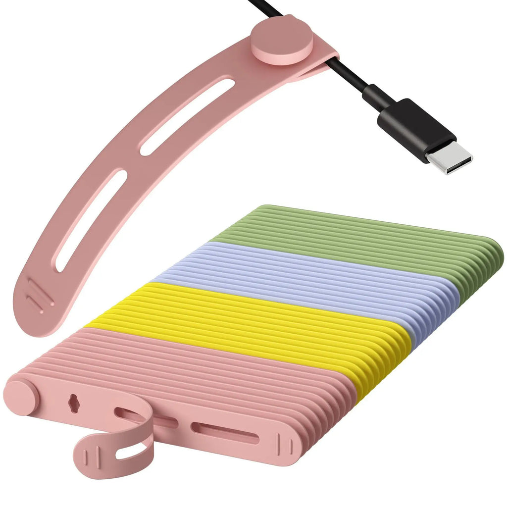Portable Cable & Headphone Cord Organizer Set (5/10 Pack)