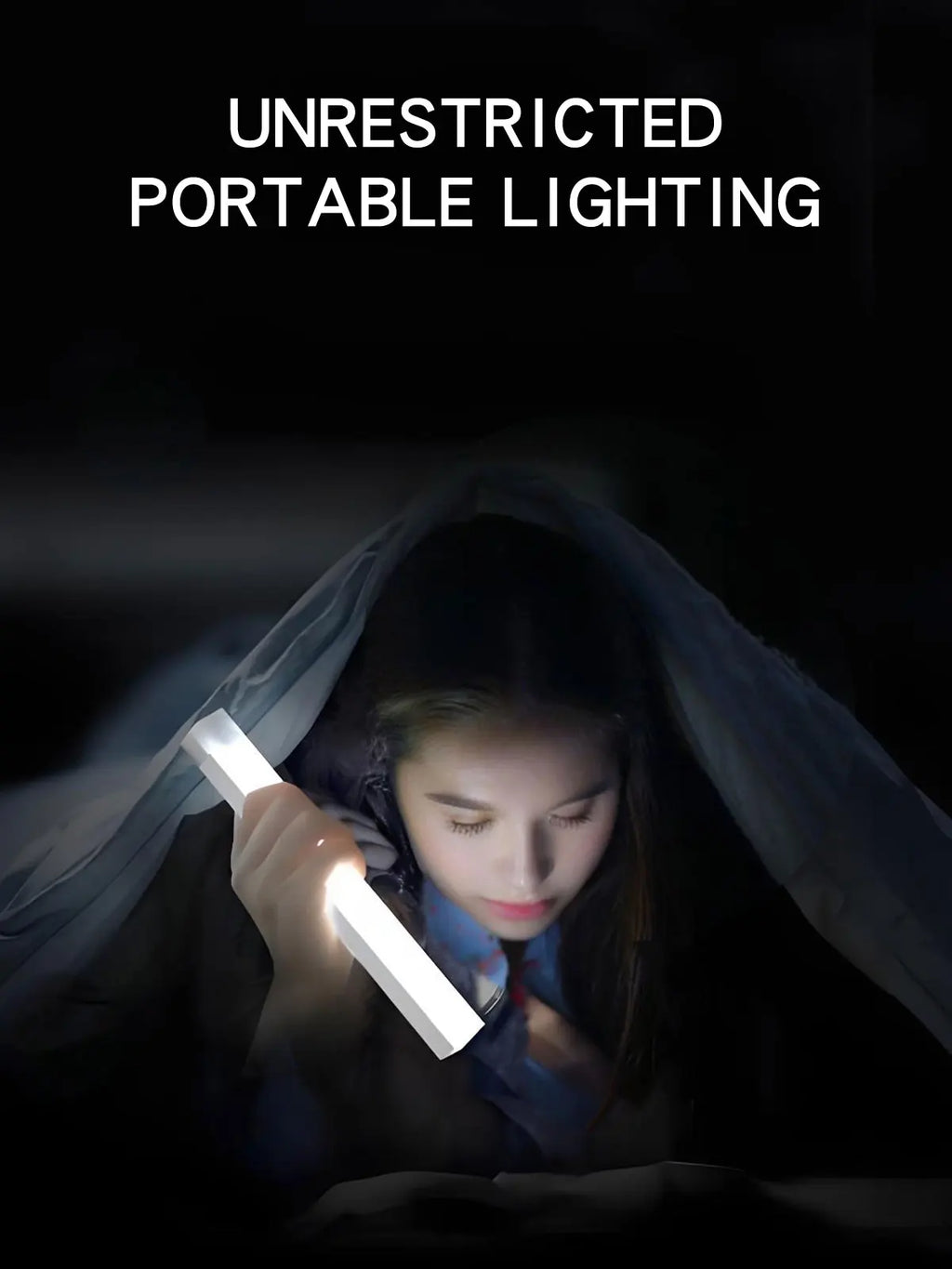 USB Rechargeable Motion Sensor LED Night Light – Dimmable, Wireless