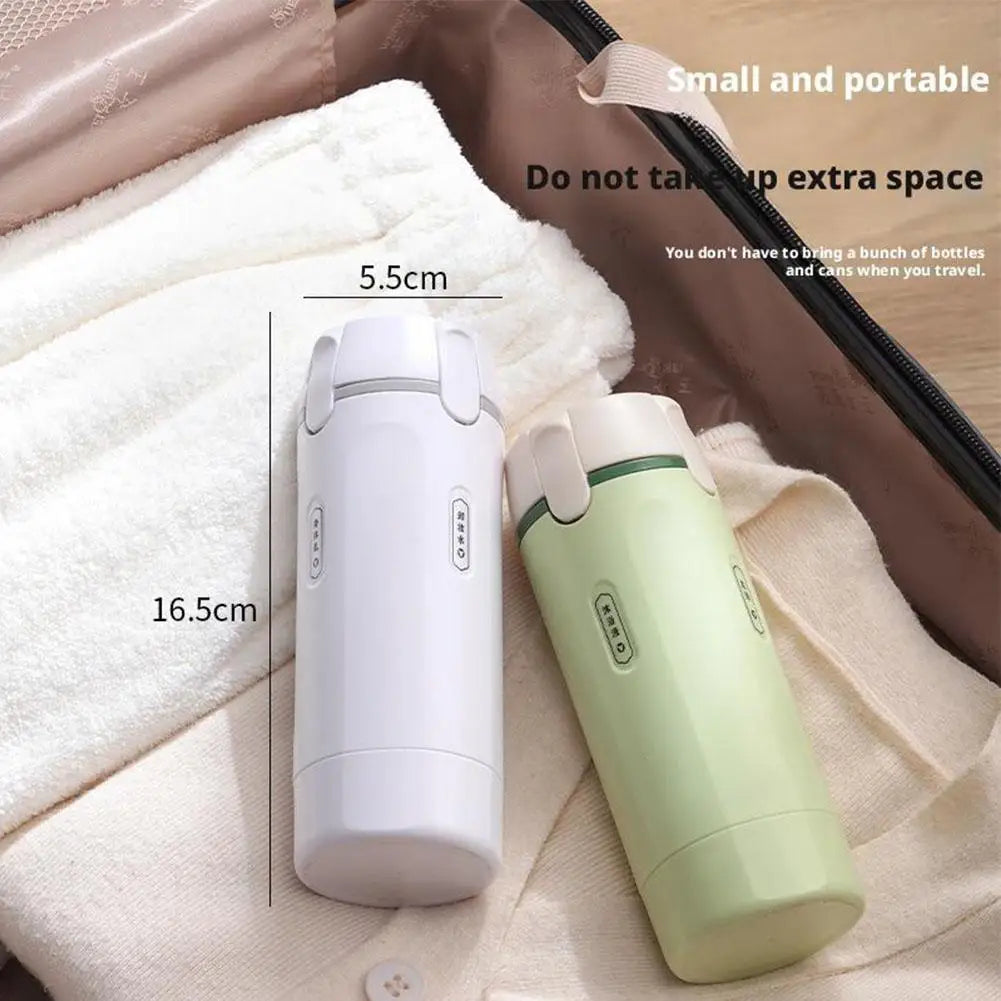 4-in-1 TSA-Approved BPA-Free Travel Dispenser Bottles for Shampoo & Lotion