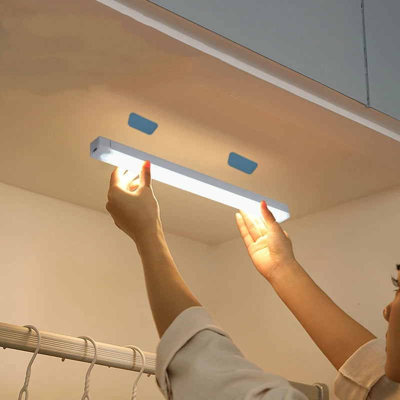 Motion Sensor LED Strip Light | USB Rechargeable | Cabinet, Wardrobe & Staircase