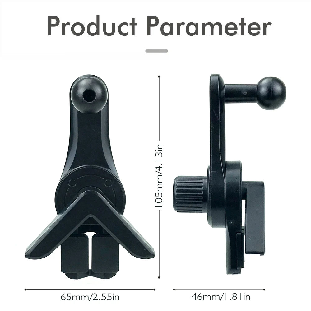 Magnetic Car Phone Holder | 360° Rotation | Foldable Dashboard Mount