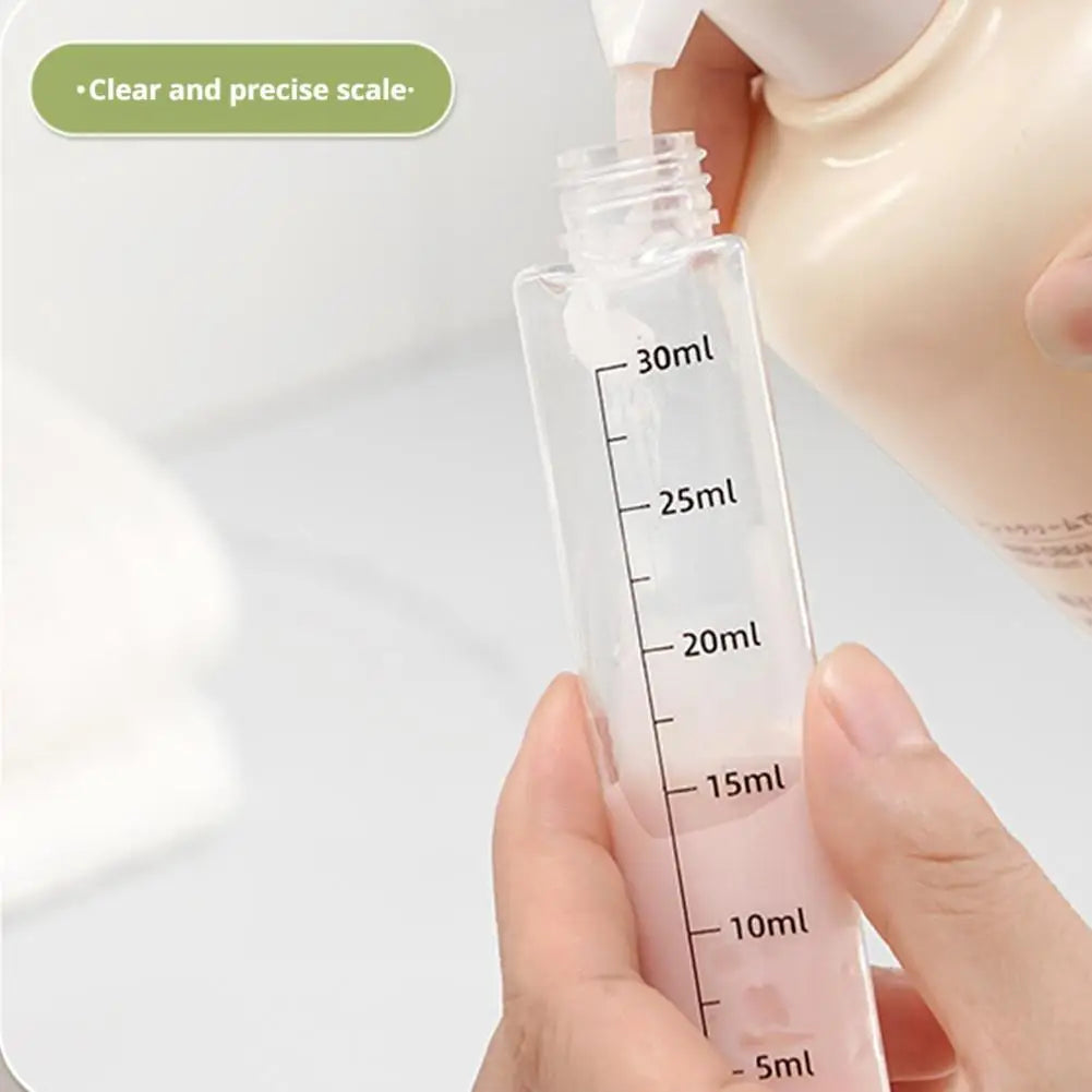 4-in-1 Portable Travel Cosmetics & Shampoo Split Bottle