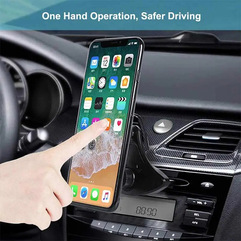 Magnetic Car Phone Holder | CD Slot Mount | Universal Fit for iPhone & Android