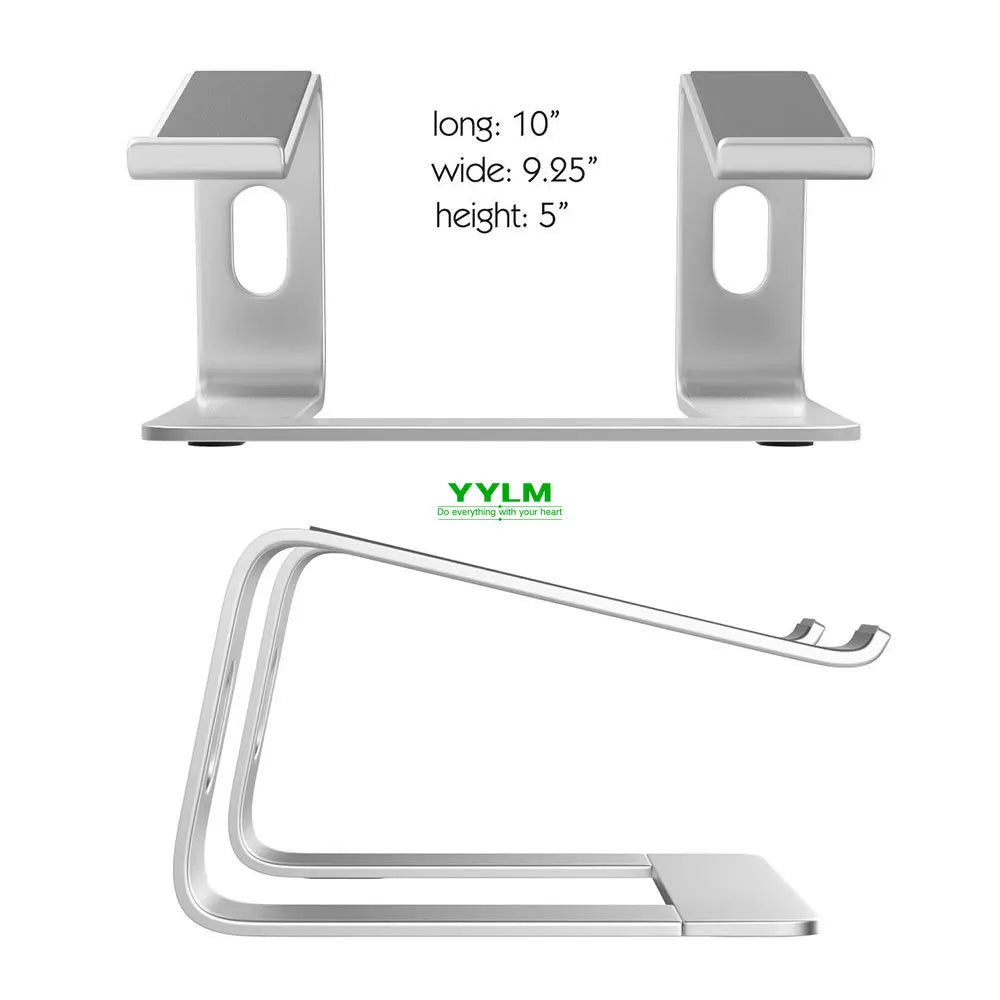 Portable Aluminum Laptop & MacBook Desktop Holder Stand