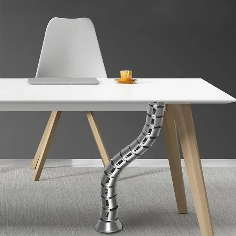 Spiral Cable Wire Wrap Organizer & Cord Protector for Office