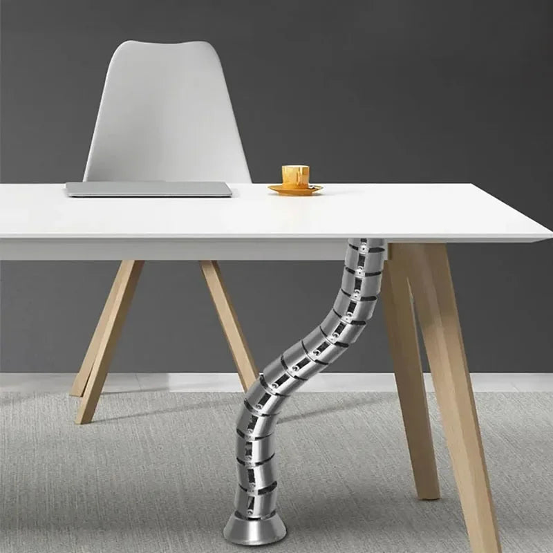 Spiral Cable Wire Wrap Organizer & Cord Protector for Office