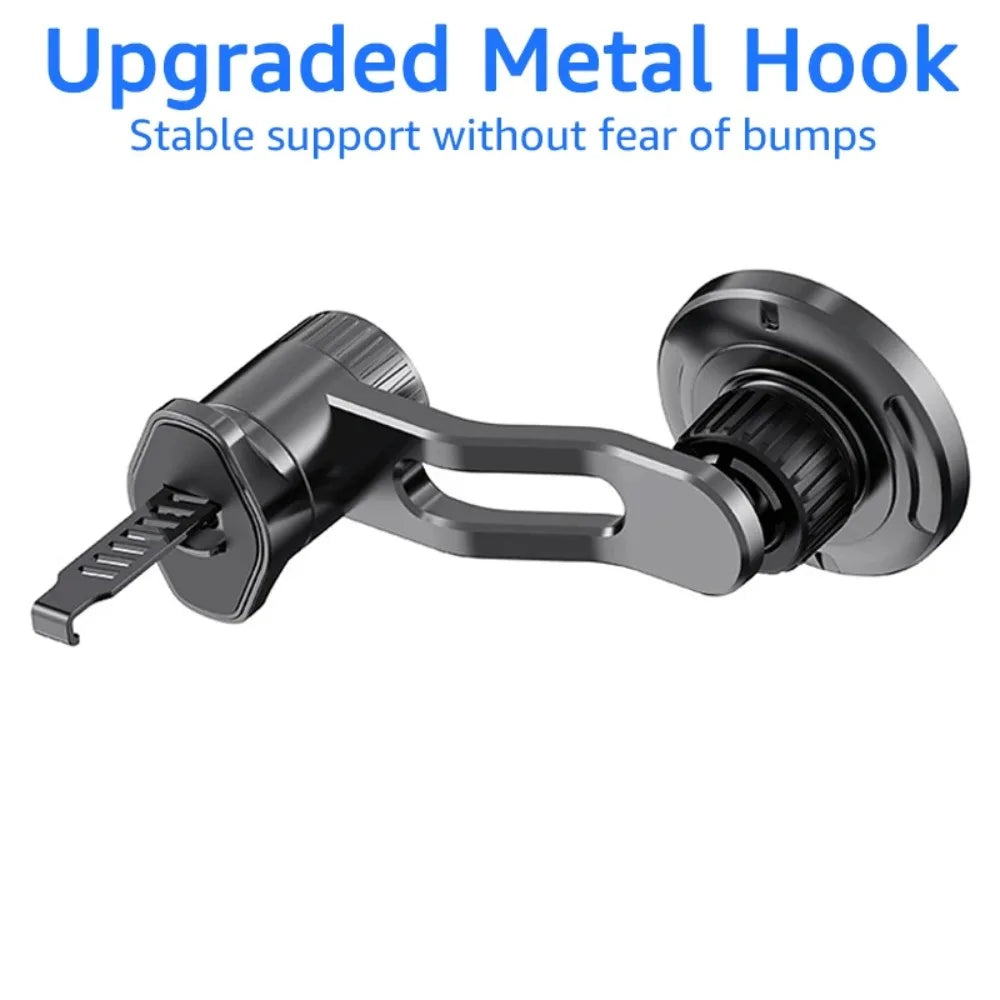 MagSafe Car Phone Mount | 18 N52 Magnets | 360° Air Vent Holder with Extended Arm