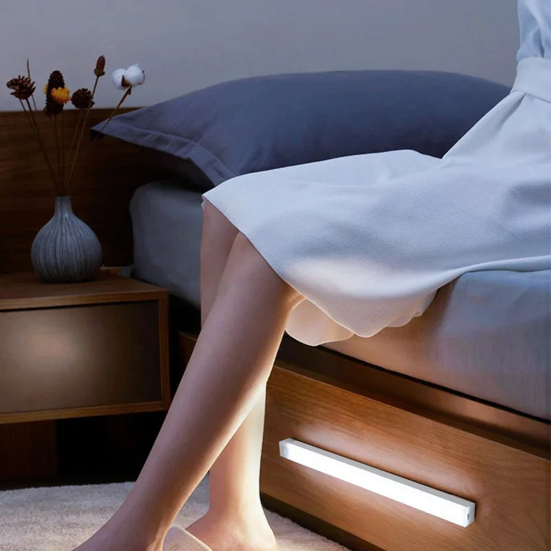Motion Sensor LED Strip Light | USB Rechargeable | Cabinet, Wardrobe & Staircase
