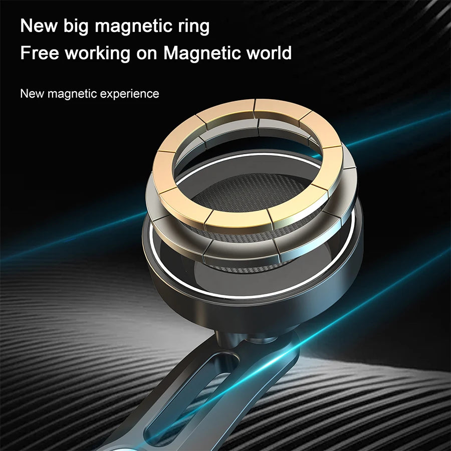 MagSafe-Compatible Magnetic Car Phone Mount – Air Vent, Strong Magnetic Hold