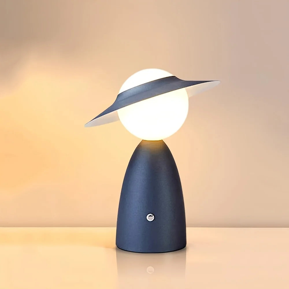 Cordless LED Desk Lamp – Stepless Dimming, Touch Control, USB Rechargeable, Portable