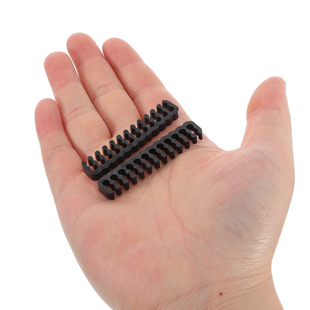 24-Piece PC Cable Management Comb Kit for Internal Wire Setup