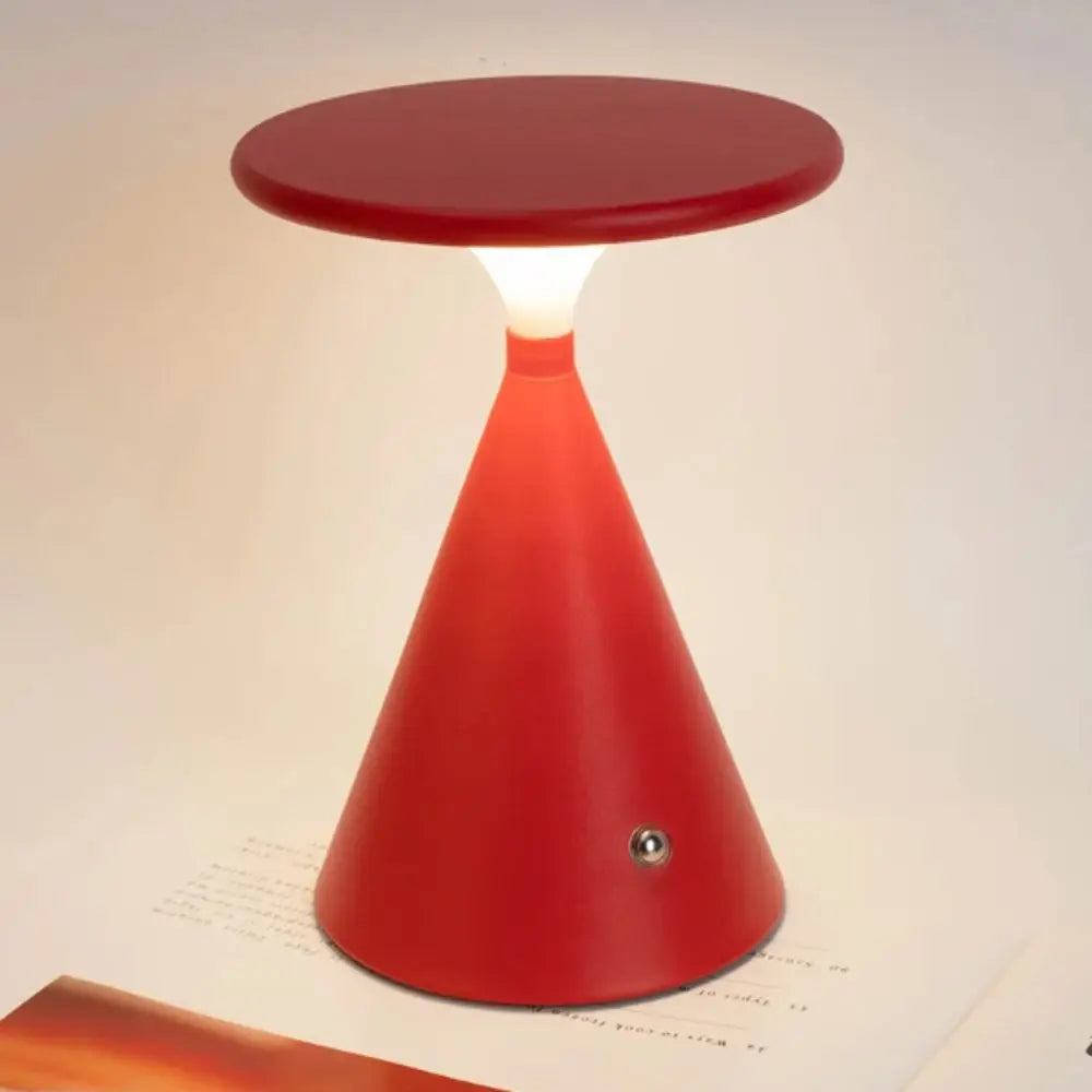 Flying Saucer Cordless Table Lamp – Touch Control LED Desk Light