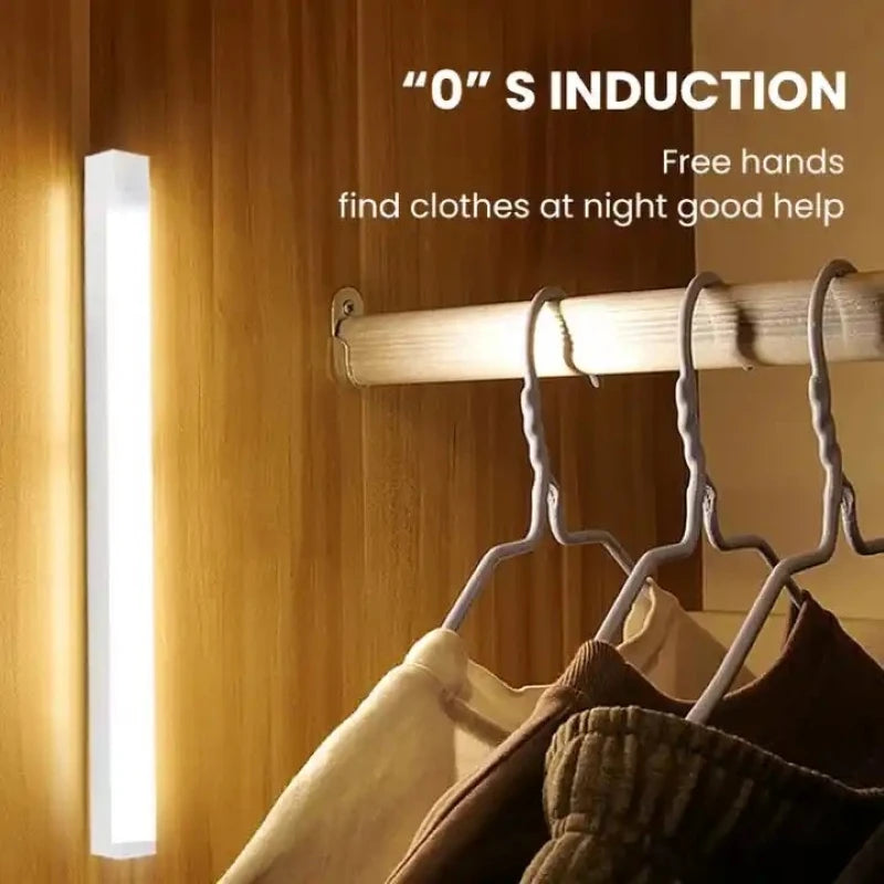 Wireless Motion Sensor LED Night Light – USB-C Rechargeable