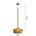 Cordless LED Table Lamp – Rechargeable, Touch Dimmable, Waterproof, Indoor & Outdoor