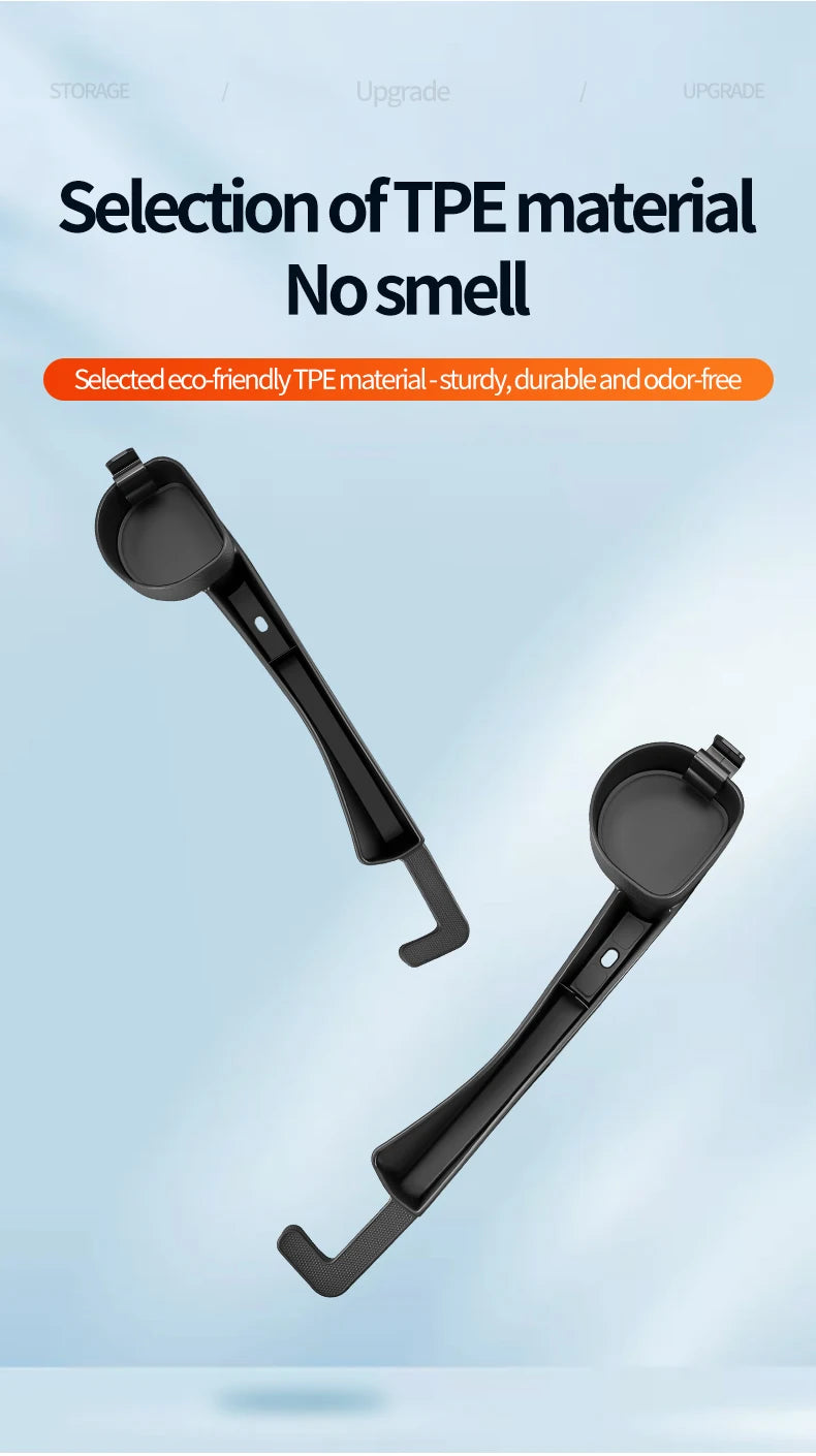 Car Seat Gap Filler Organizer | Cup Holder & Hook | TPE | 2-Pack