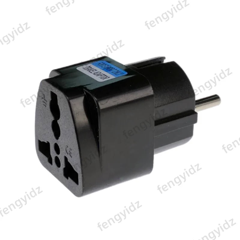 Universal EU Plug Adapter – AU/UK/US to EU/Euro/KR Travel Power Converter