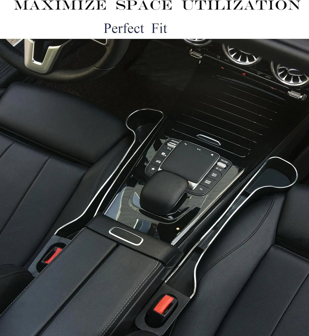Upgraded Car Seat Gap Organizer with Cup Holder & Phone Holder