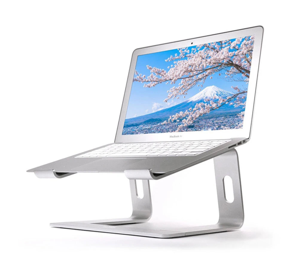 Portable Aluminum Laptop & MacBook Desktop Holder Stand