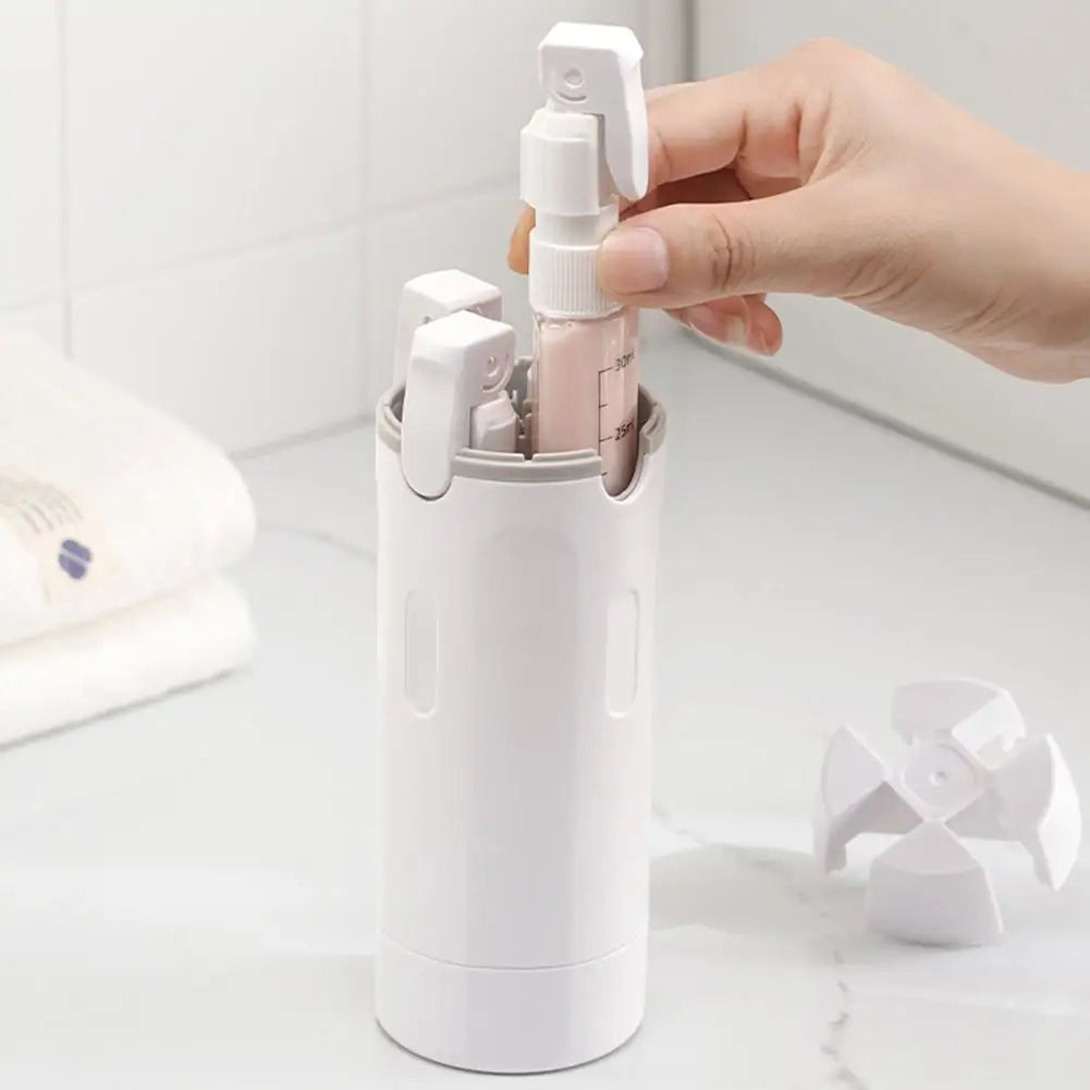 4-in-1 Portable Travel Cosmetics & Shampoo Split Bottle