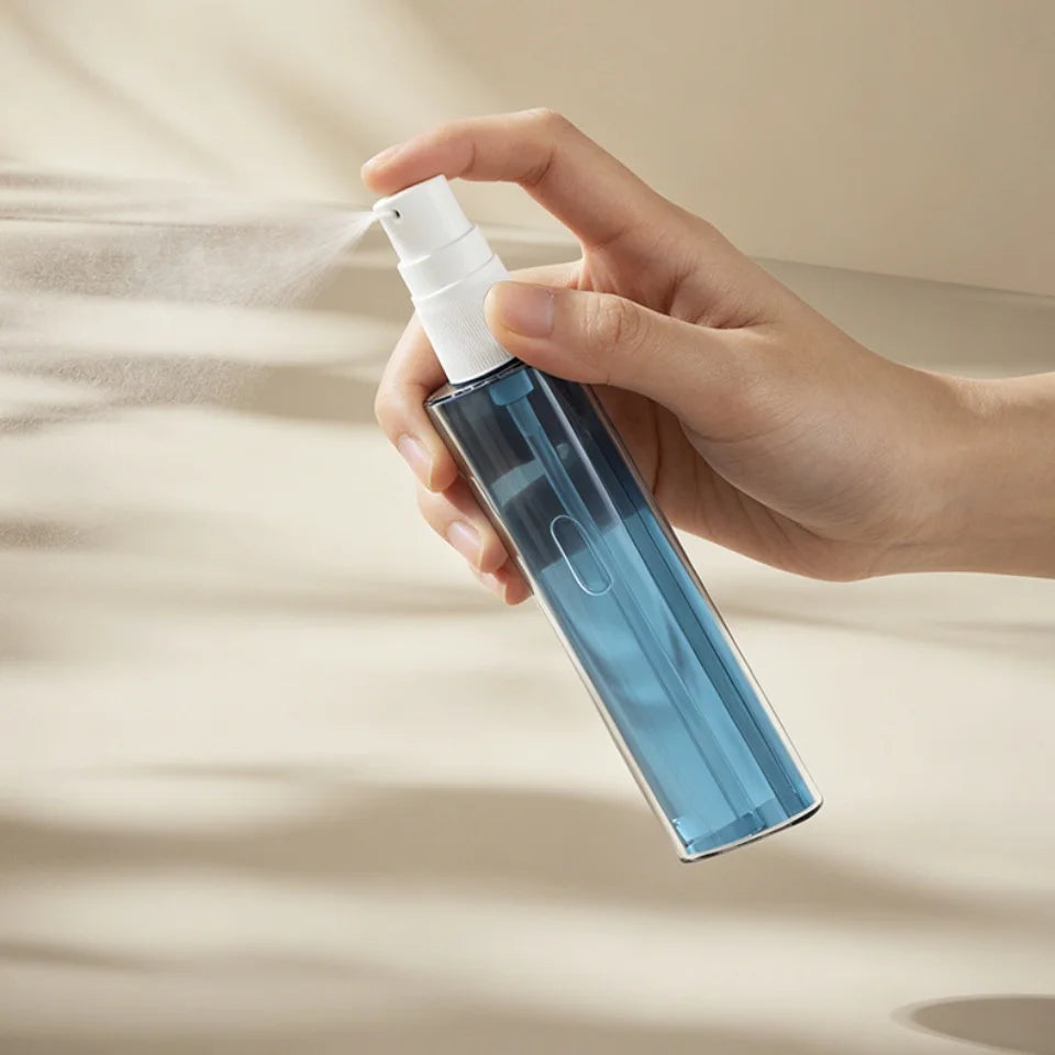 4-in-1 Refillable Leak-Proof Travel Dispenser Bottle for Camping & Business