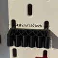 Pegboard Cable Organizer Holder & Desk Wire Management Clip