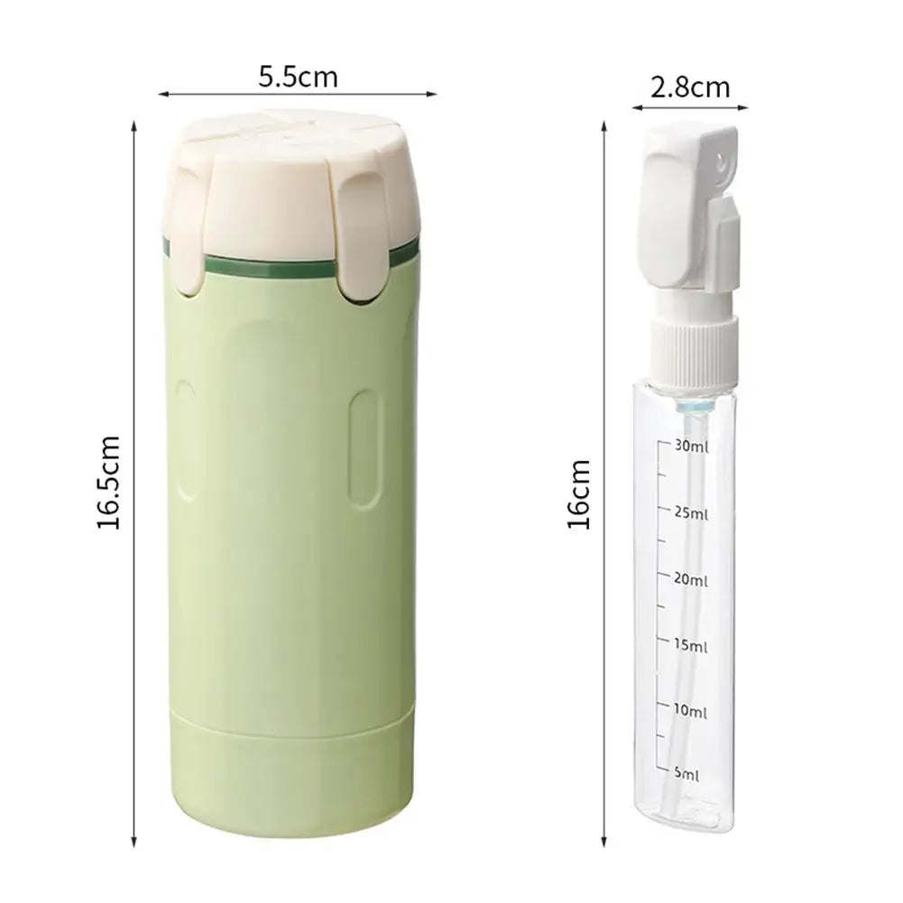 4-in-1 Portable Travel Cosmetics & Shampoo Split Bottle