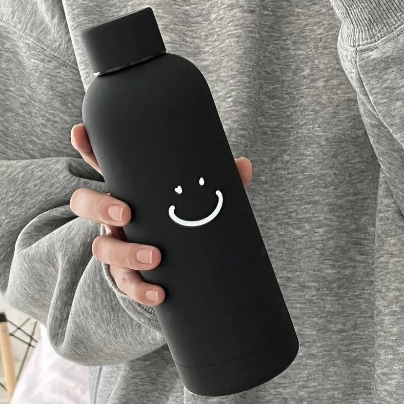 Frosted Stainless Steel Vacuum Insulated Travel Water Bottle