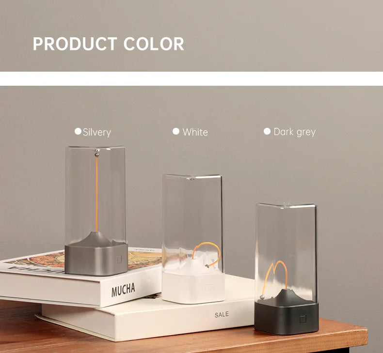 Minimalist Cordless Table Lamp – 3-Level Dimmable Rechargeable LED