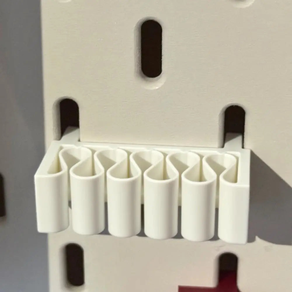 Pegboard Cable Organizer Holder & Desk Wire Management Clip