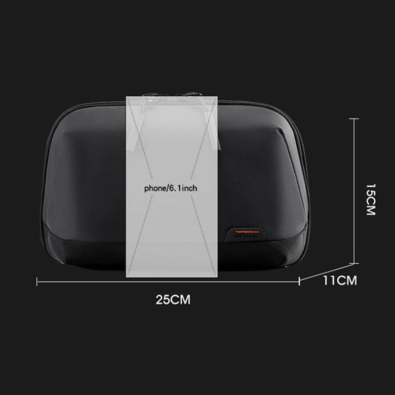 Waterproof Portable Cable & Charger Storage Bag Travel Electronic Organizer Case